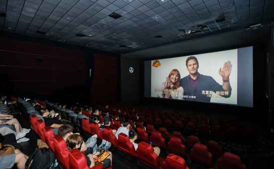 图为《侏罗纪世界3》重庆首映会。主办方供图 图为《侏罗纪世界3》重庆首映会。主办方供图