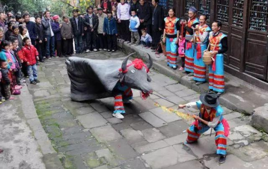 图为土家斗牛。石柱县委统战部供图 图为土家斗牛。石柱县委统战部供图