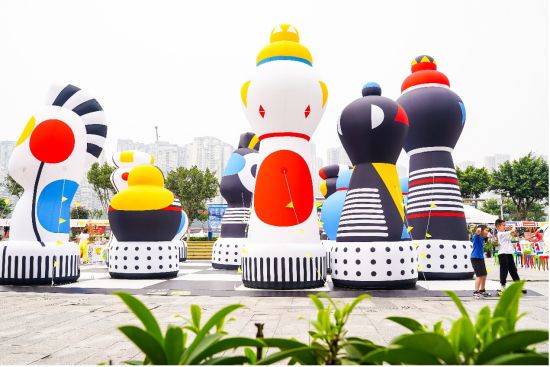 图为展览现场。主办方供图 图为展览现场。主办方供图