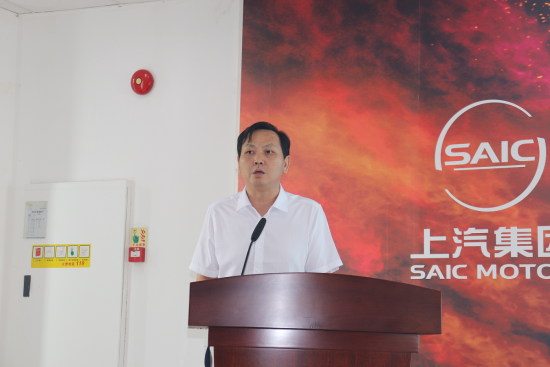 图为喻宗华在会上讲话。 陈佳欣 摄 图为喻宗华在会上讲话。 陈佳欣 摄