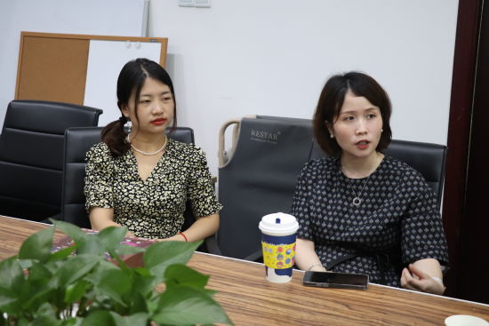 图为两位童研剧游联合创始人。包敏言 摄 图为两位童研剧游联合创始人。包敏言 摄
