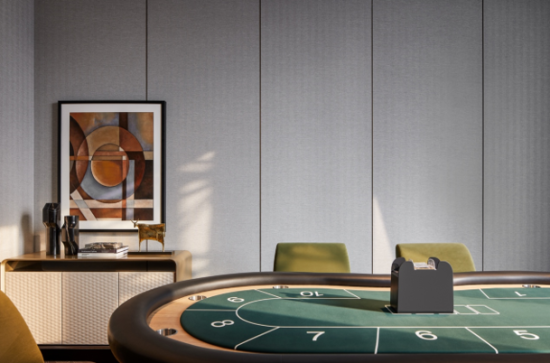 图为T1空中圈层会客厅棋牌室。国浩 供图 图为T1空中圈层会客厅棋牌室。国浩 供图