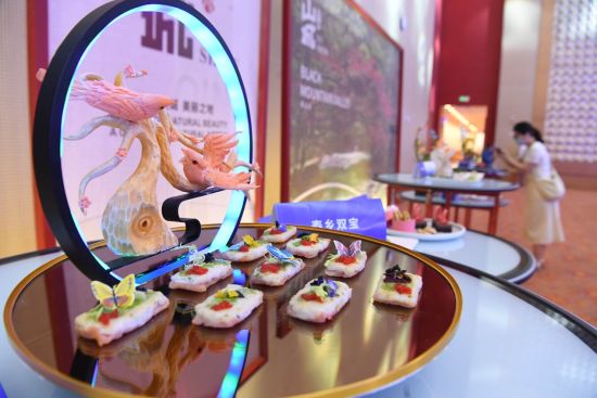 图为厨艺作品展示。陈超 摄 图为厨艺作品展示。陈超 摄
