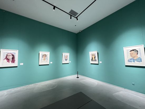 图为展览现场。钟旖摄 图为展览现场。钟旖摄