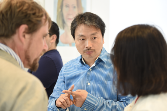 图为画家雷勇斌。主办方供图 图为画家雷勇斌。主办方供图