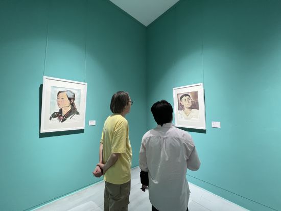 图为展览现场。钟旖摄 图为展览现场。钟旖摄