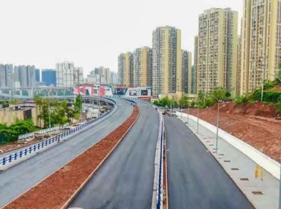 新九中路主体工程已经基本完成 新九中路主体工程已经基本完成