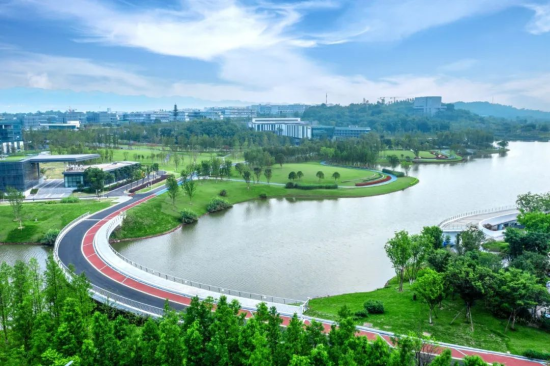 国庆期间 来两江新区明月湖过惬意假期-中新网重庆