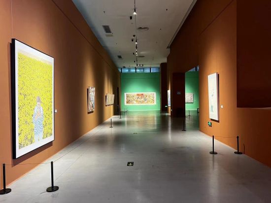图为展览现场。主办方供图 图为展览现场。主办方供图