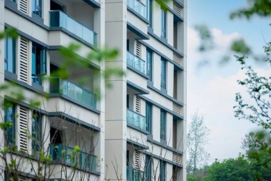 图为山语桃源实拍。中国铁建供图 图为山语桃源实拍。中国铁建供图