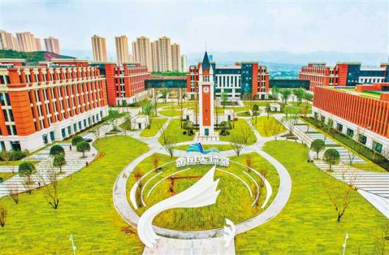 图为西部(重庆)科学城金凤实验室. 龙帆 摄