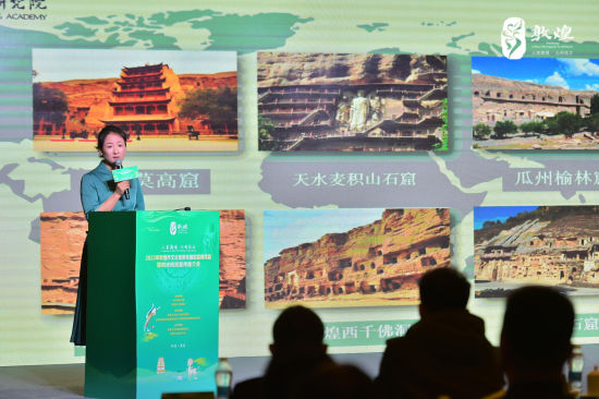 图为推介会走进重庆。敦煌市文旅局供图 图为推介会走进重庆。敦煌市文旅局供图