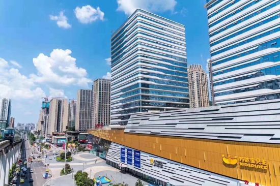 图为巴南万达商业体。巴南区委宣传部供图 图为巴南万达商业体。巴南区委宣传部供图