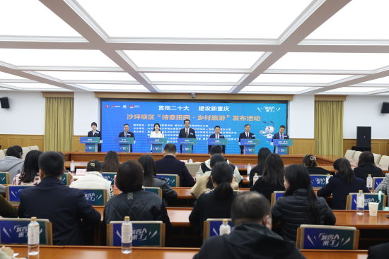 图为发布活动现场。沙坪坝区供图 图为发布活动现场。沙坪坝区供图
