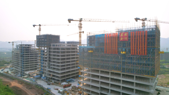 图为施工现场。项目承建方供图 图为施工现场。项目承建方供图