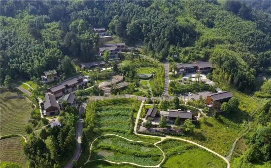 图为墨林竹园民宿。 梁平区委统战部供图 图为墨林竹园民宿。 梁平区委统战部供图