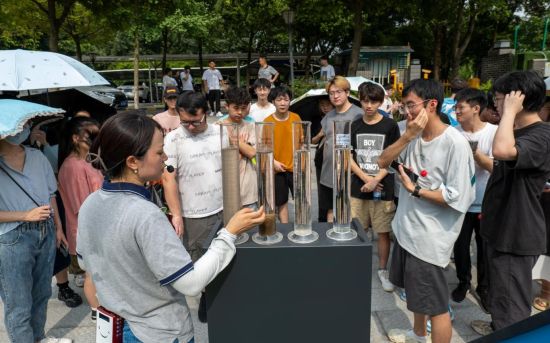 图为活动现场。 巴南排水公司供图 图为活动现场。 巴南排水公司供图