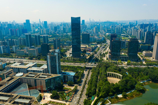 图为两江数字经济产业园。江宇同 摄 图为两江数字经济产业园。江宇同 摄