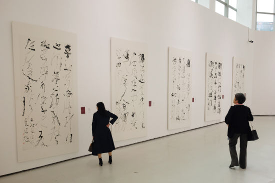 “墨许山河——曾来德书画艺术作品展”在渝开展(1)