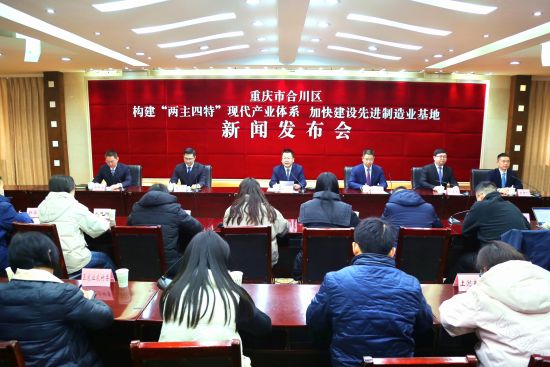 图为新闻发布会现场。合川区委宣传部供图 图为新闻发布会现场。合川区委宣传部供图