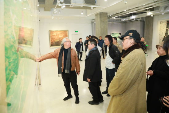 “从长江走来”西南大学国家文化公园主题美术作品展开幕