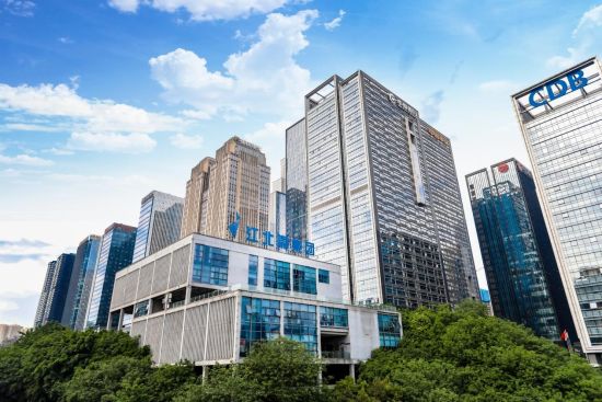 图为江北嘴集团办公大楼。 江北嘴集团供图 图为江北嘴集团办公大楼。 江北嘴集团供图
