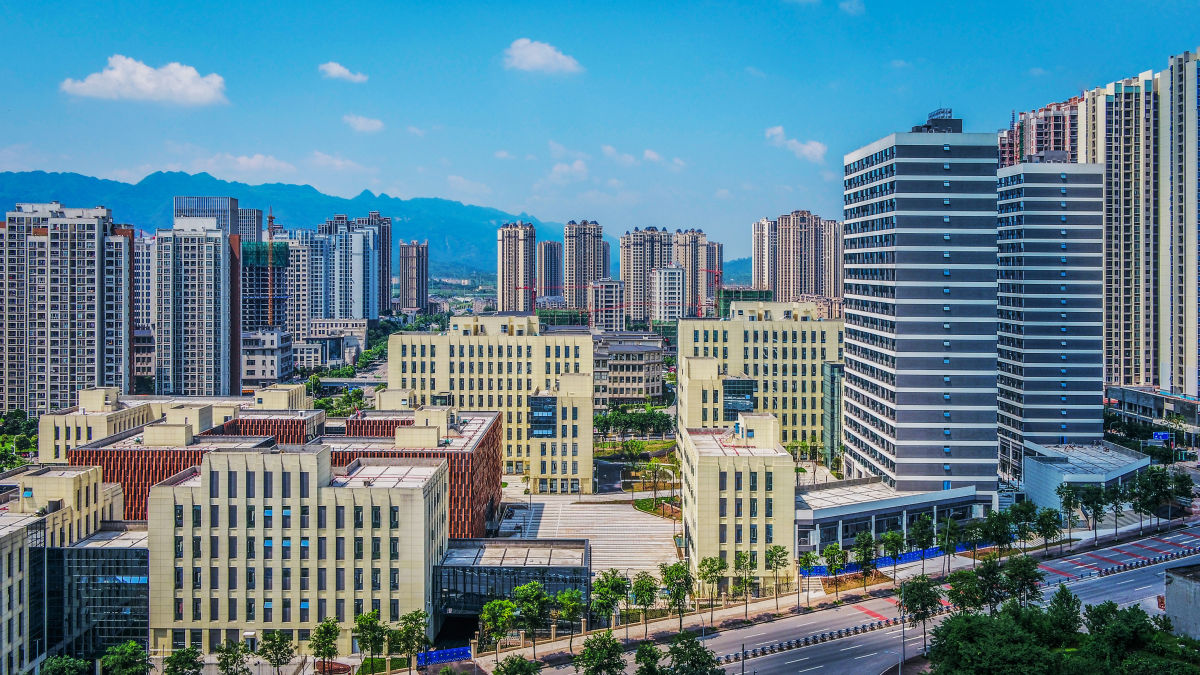 图为重庆云谷·永川大数据产业园一角。永川区委宣传部供图 图为重庆云谷·永川大数据产业园一角。永川区委宣传部供图