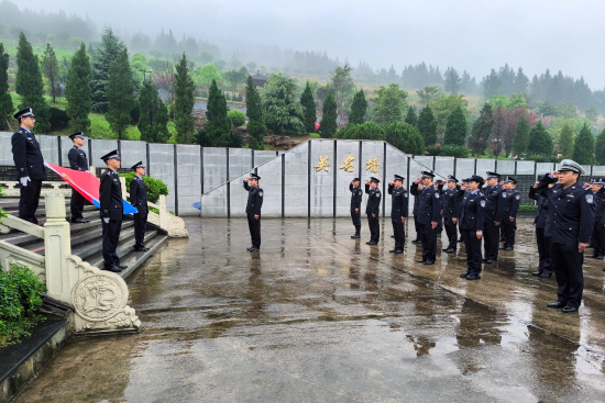 图为活动现场。云阳县公安局供图 图为活动现场。云阳县公安局供图