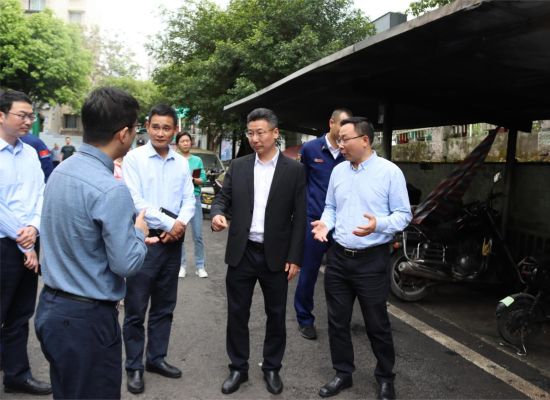 两江新区开展节前安全检查-中新网重庆