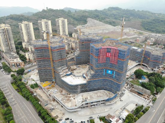 图为重庆国际生物城配套公寓1号楼。中建科技西部公司供图 图为重庆国际生物城配套公寓1号楼。中建科技西部公司供图