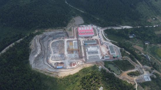 图为铜锣峡储气库全貌。重庆气矿供图 图为铜锣峡储气库全貌。重庆气矿供图