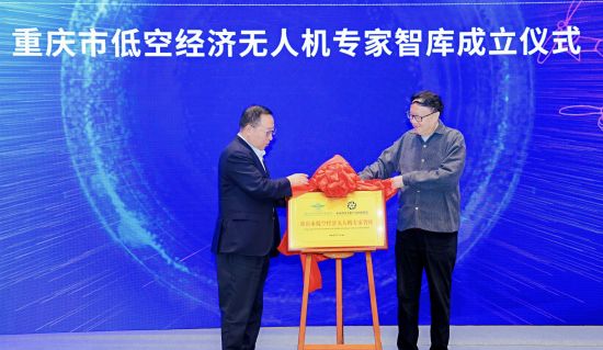 图为重庆市低空经济无人机专家智库成立仪式。主办方供图 图为重庆市低空经济无人机专家智库成立仪式。主办方供图