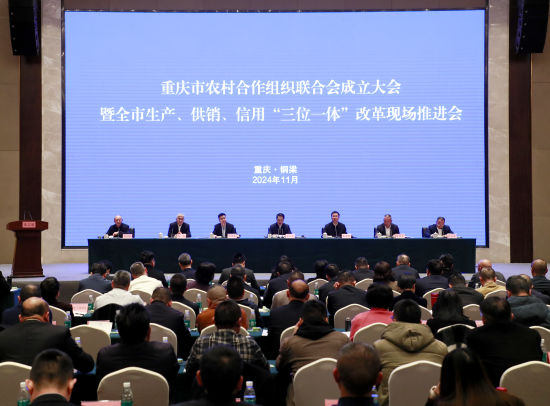 图为三位一体改革现场推进会。陈世芬 摄 图为三位一体改革现场推进会。陈世芬 摄