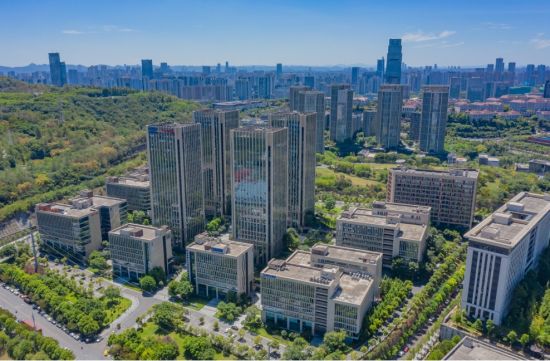 图为两江数字经济产业园。 陈文森 摄 图为两江数字经济产业园。 陈文森 摄