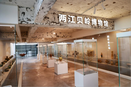 图为两江贝岭博物馆展厅。 两江产运公司供图 图为两江贝岭博物馆展厅。 两江产运公司供图