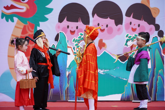 图为活动现场。 合川区杨柳街幼儿园供图 图为活动现场。 合川区杨柳街幼儿园供图