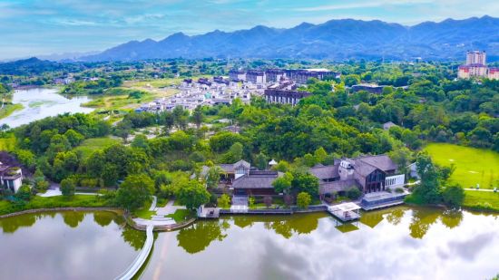 图为北碚区美丽乡村生态图景。北碚区委宣传部 供图 图为北碚区美丽乡村生态图景。北碚区委宣传部 供图