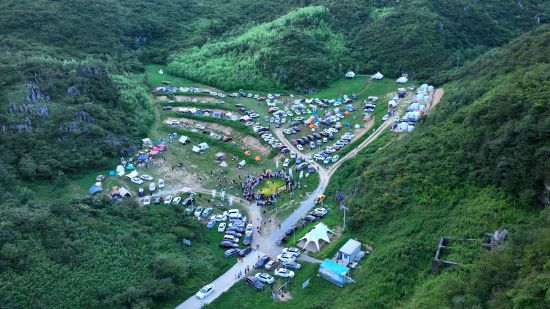 图为指北沱露营基地。和顺镇政府 供图 图为指北沱露营基地。和顺镇政府 供图