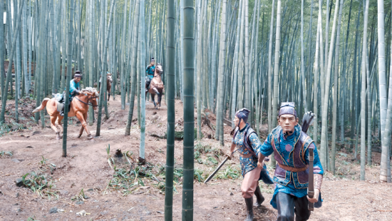 电影《十面埋伏》取景地。王景行 摄 电影《十面埋伏》取景地。王景行 摄