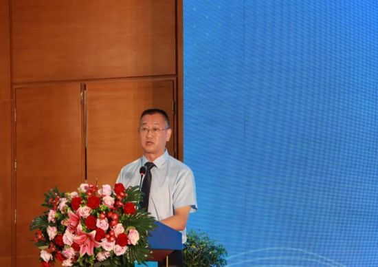 图为苏小波致辞。 张艺馨 摄 图为苏小波致辞。 张艺馨 摄