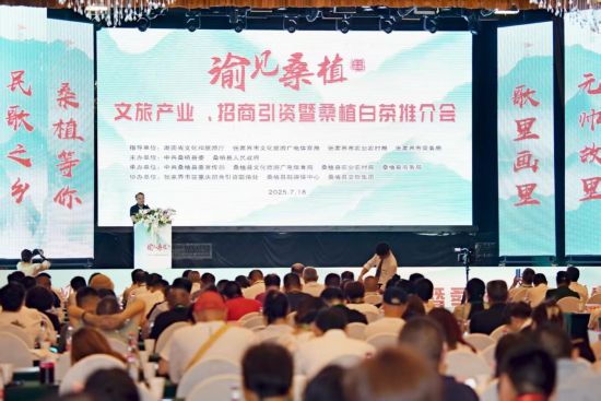 图为推介会现场。桑植县委宣传部 供图 图为推介会现场。桑植县委宣传部 供图