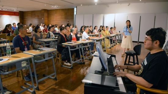图为专业课现场。主办方 供图 图为专业课现场。主办方 供图