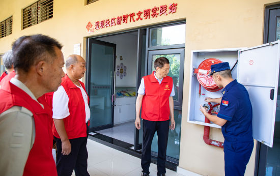 图为活动现场。南川消防 供图 图为活动现场。南川消防 供图