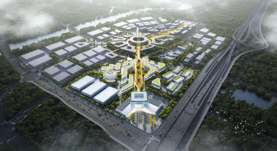 图为项目规划概念图。产业园 供图 图为项目规划概念图。产业园 供图