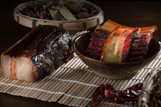 图为腊肉产品。坚迈农业供图 图为腊肉产品。坚迈农业供图