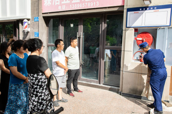 图为活动现场。南川消防 供图 图为活动现场。南川消防 供图