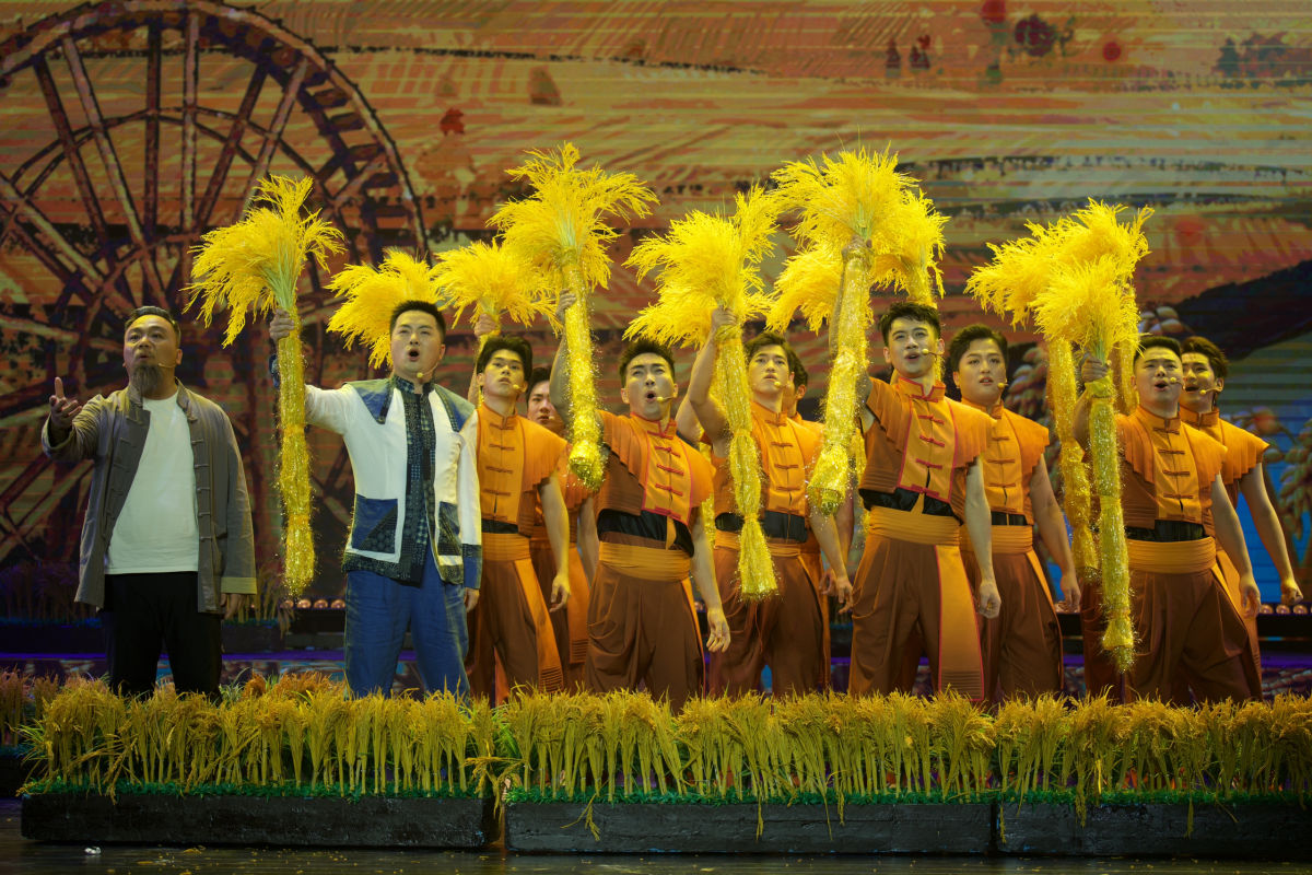 图为演出现场。重庆文化艺术职业学院供图 图为演出现场。重庆文化艺术职业学院供图