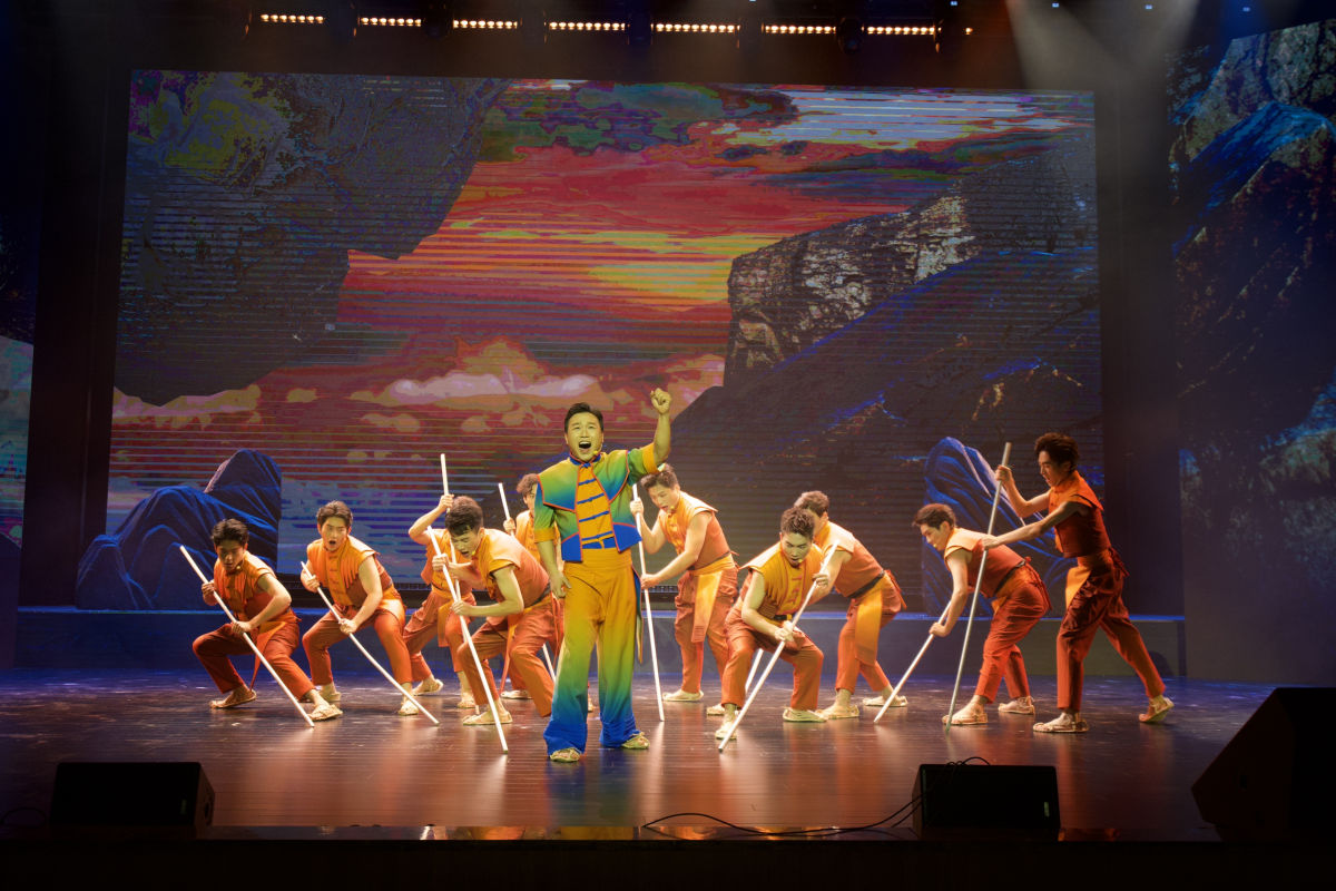 图为演出现场。重庆文化艺术职业学院供图 图为演出现场。重庆文化艺术职业学院供图