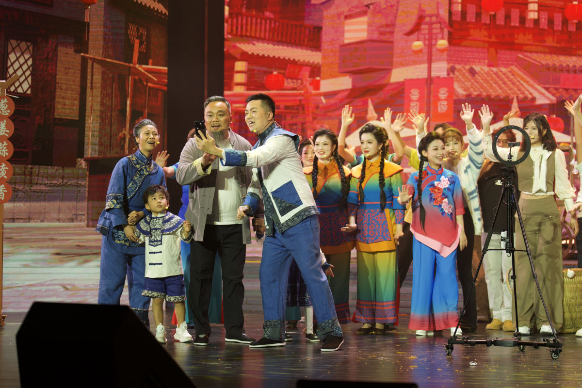 图为演出现场。重庆文化艺术职业学院供图 图为演出现场。重庆文化艺术职业学院供图