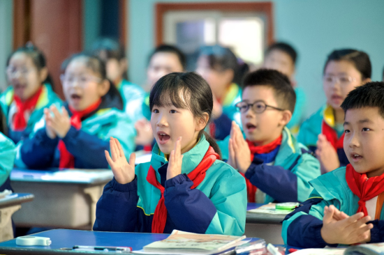 图为教学课例展示。合川区行知小学 供图 图为教学课例展示。合川区行知小学 供图